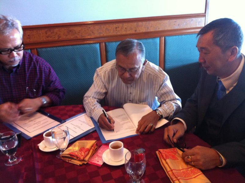 MOU Signing Ramacon Corporation