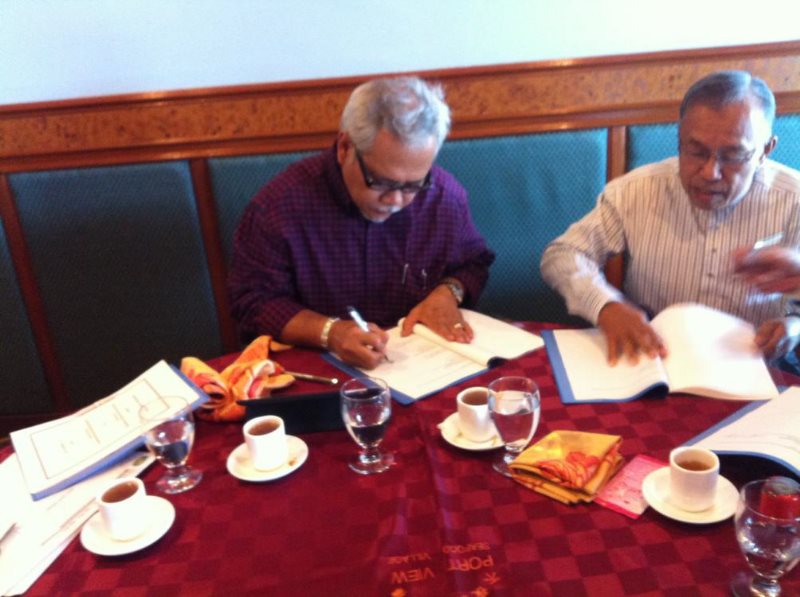 MOU Signing Ramacon Corporation