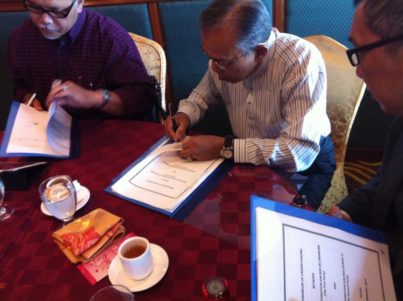 MOU Signing Ramacon Corporation